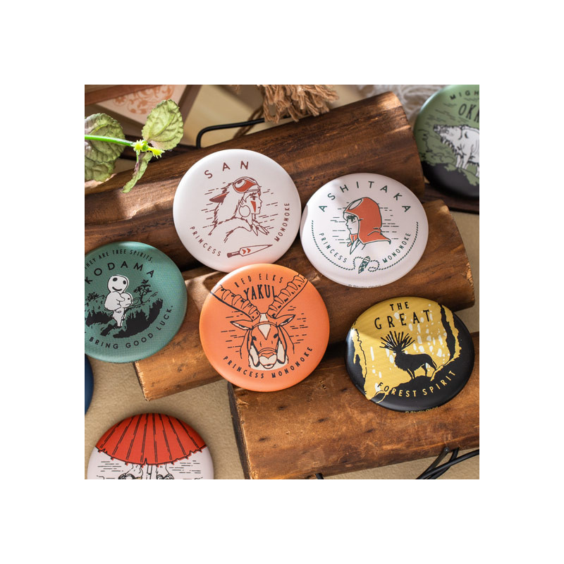 Badges - Vintage Badge Collection 1 badge Mystere - Princesse Mononoké