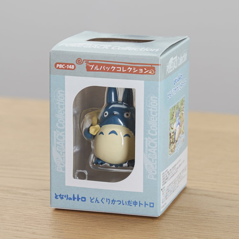 Jouets - Figurine Totoro Bleu avec Gland à Friction - Mon Voisin Totoro