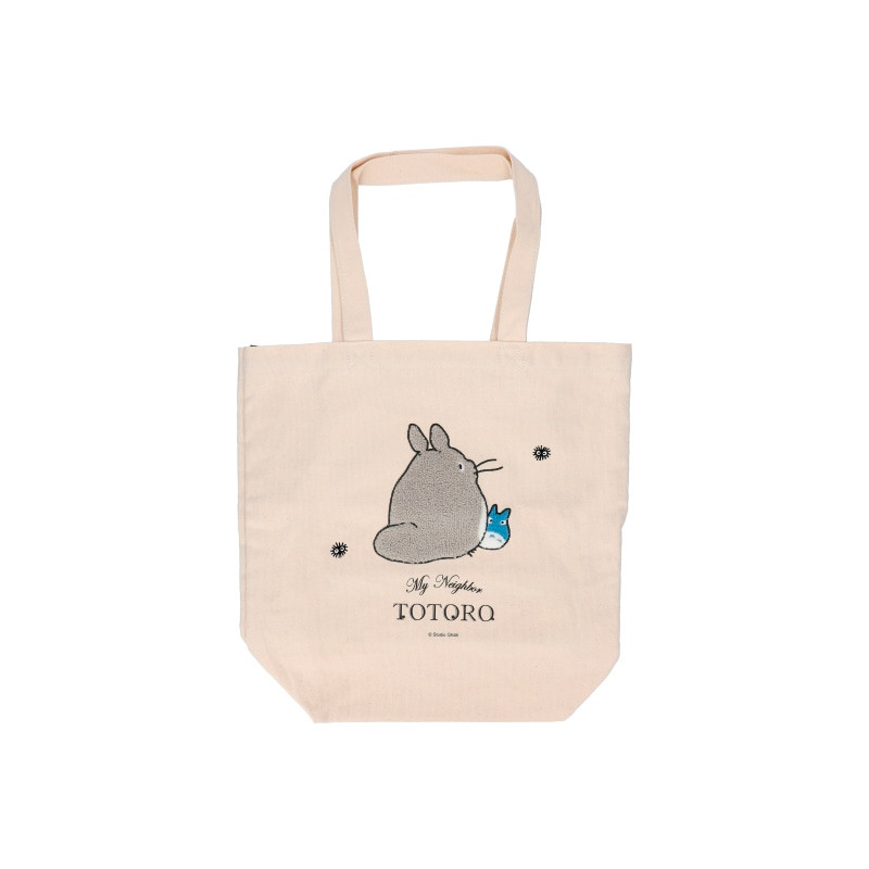 Sacs - Tote bag brodé Totoro s'en va - Mon Voisin Totoro