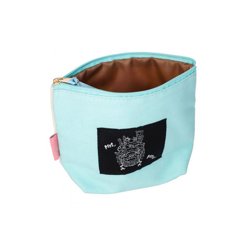 Classement - Trousse brodée Calicifer - Le Château ambulant