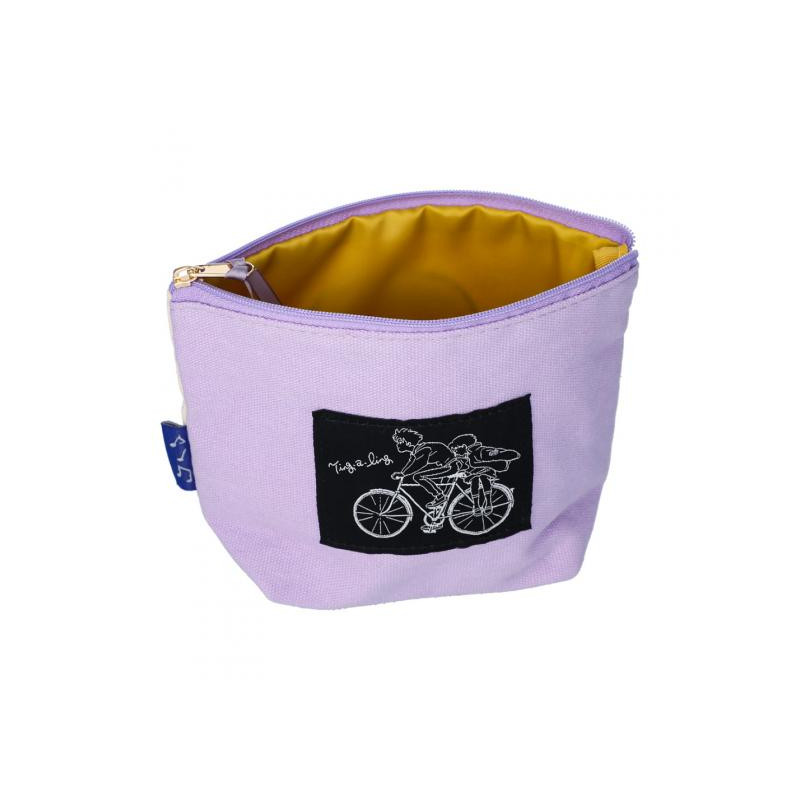 Classement - Trousse brodée Moon - Si tu tends l'oreille