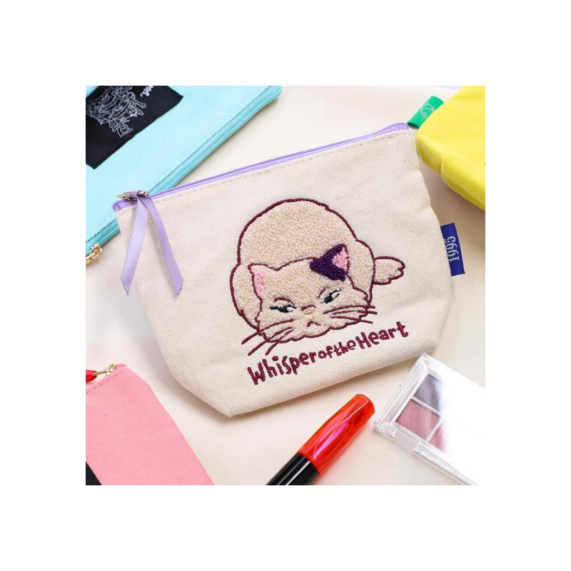 Classement - Trousse brodée Moon - Si tu tends l'oreille