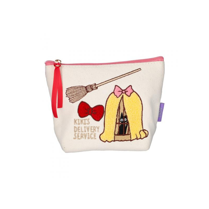 Storage - Embroidery pouch Jiji in cage - Kiki's Delivery Service
