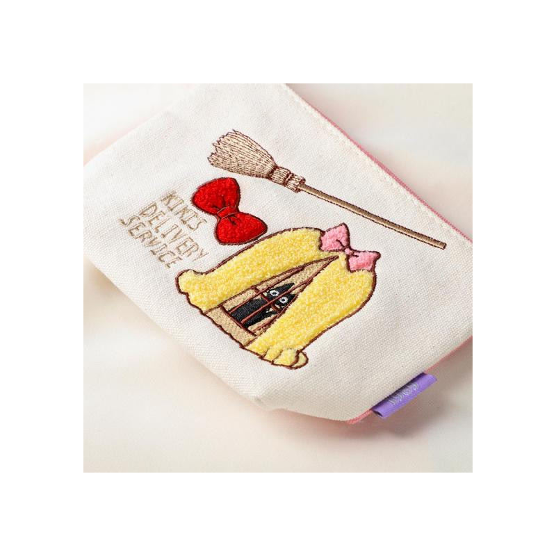Storage - Embroidery pouch Jiji in cage - Kiki's Delivery Service