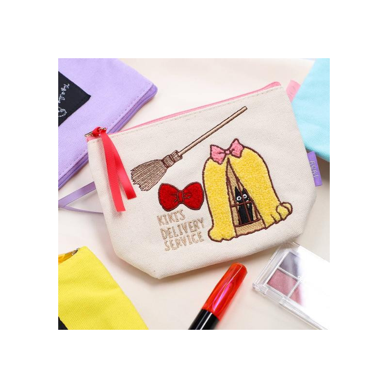Storage - Embroidery pouch Jiji in cage - Kiki's Delivery Service