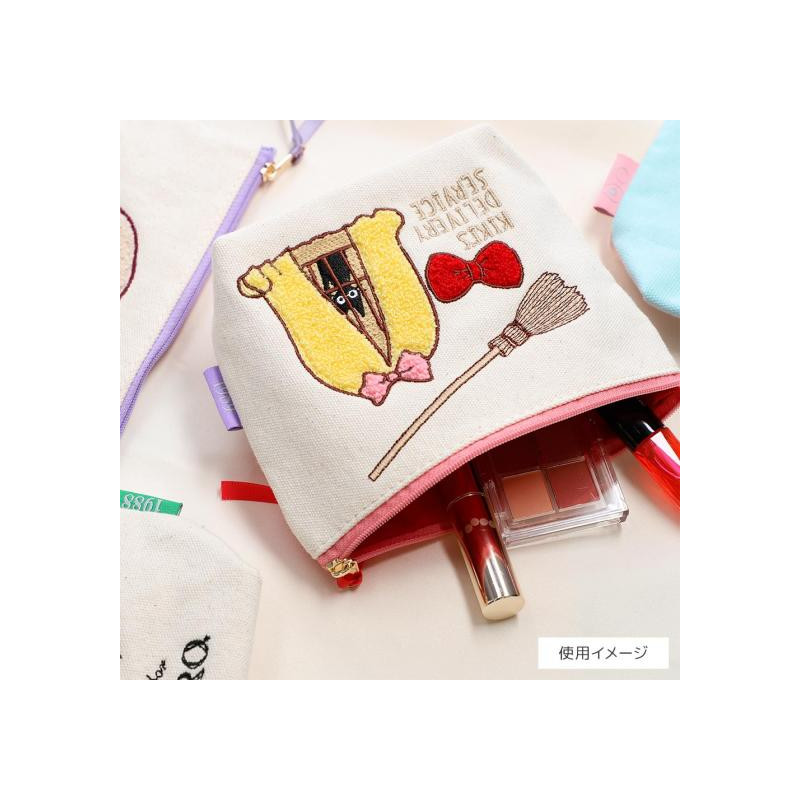 Classement - Trousse brodée Totoro Gris et Bleu - Mon Voisin Totoro