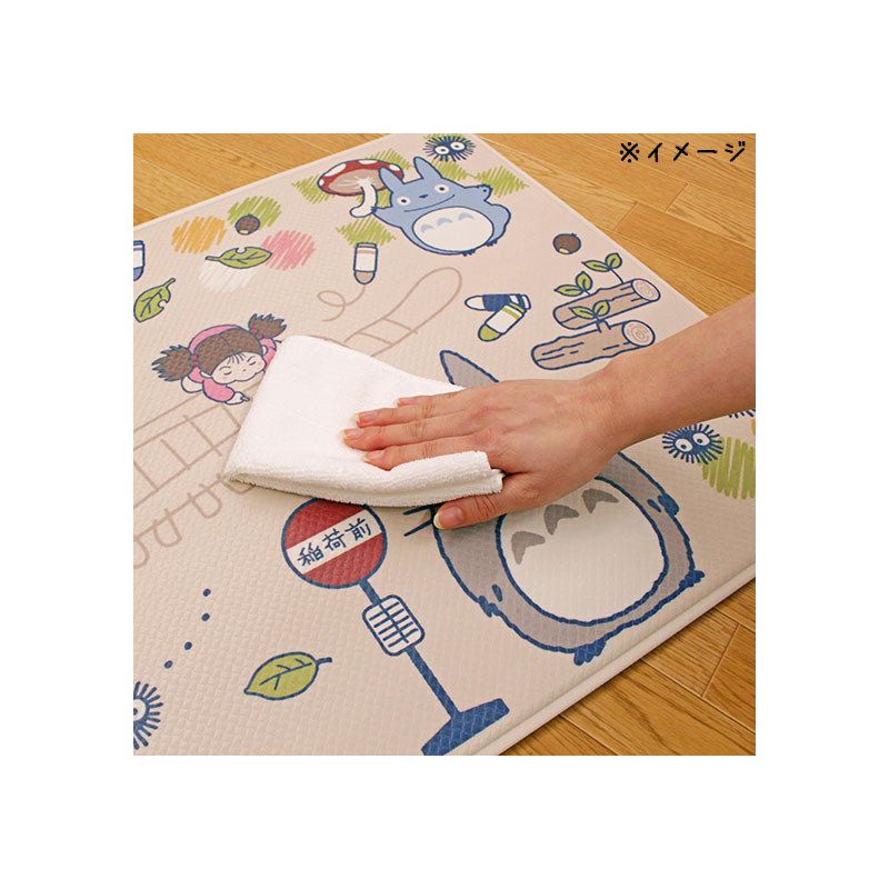 Tapis - Tapis de Jeu Plastifie 45x120cm Totoro Dessine - Mon Voisin Totoro