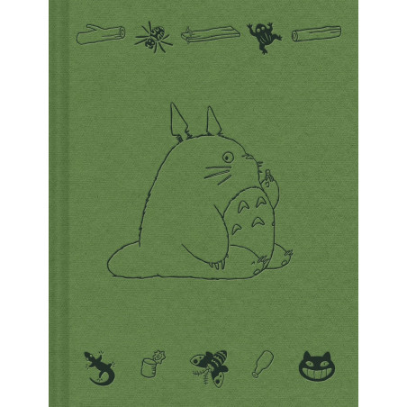 Carnets et Cahiers - Carnet de notes toilé Totoro - Mon Voisin Totoro