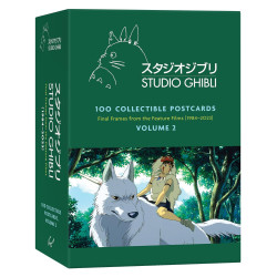 Cartes postales et Papier à lettres - Coffret 100 cartes postales de collection série 2 - Studio Ghibli