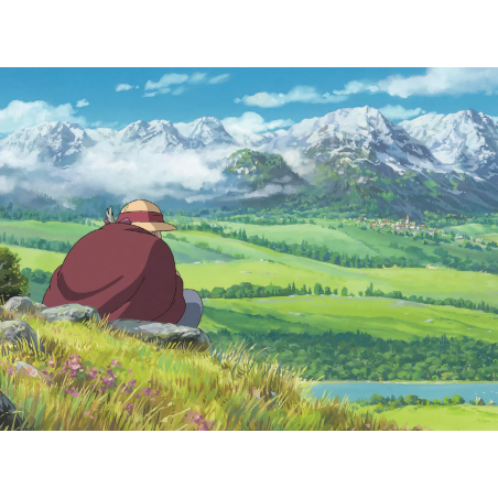 Postales y papel de cartas - Colección de 30 postales - El castillo ambulante