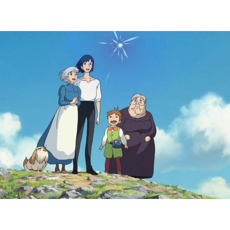 Postales y papel de cartas - Colección de 30 postales - El castillo ambulante