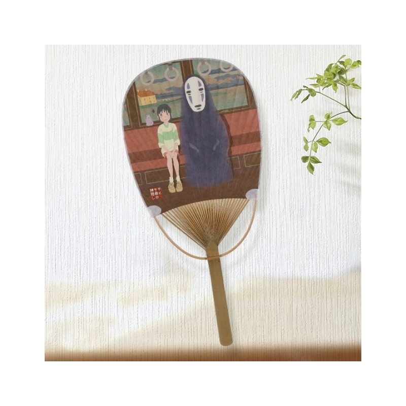Accesorios - Abanico de bambú Chihiro & Sin Cara en el tren - El viaje de Chihir