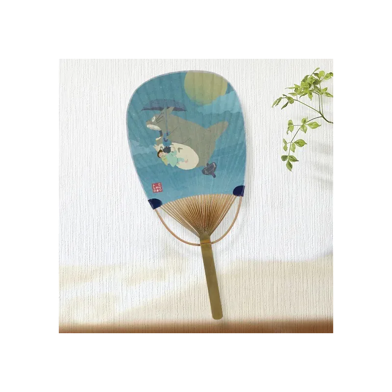 Accessoires - Éventail Bambou Totoro Volant - Mon Voisin Totoro