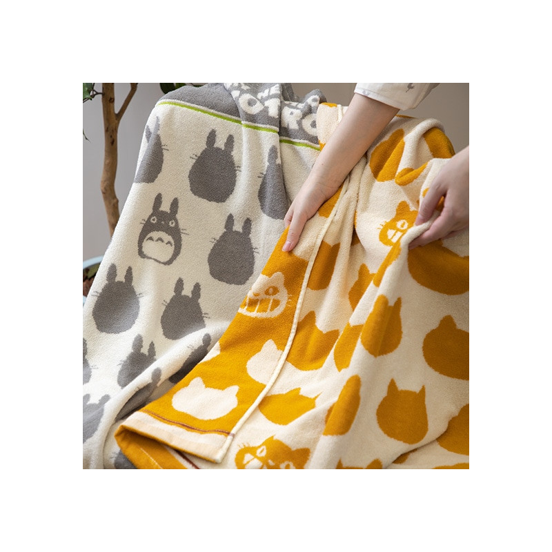 Ropa de hogar - Manta para la siesta Gatobus 85x115 cm - Mi vecino Totoro