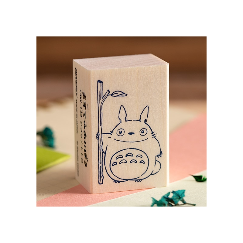 Small equipment - Totoro Wood stamp - My Neighbor Totoro