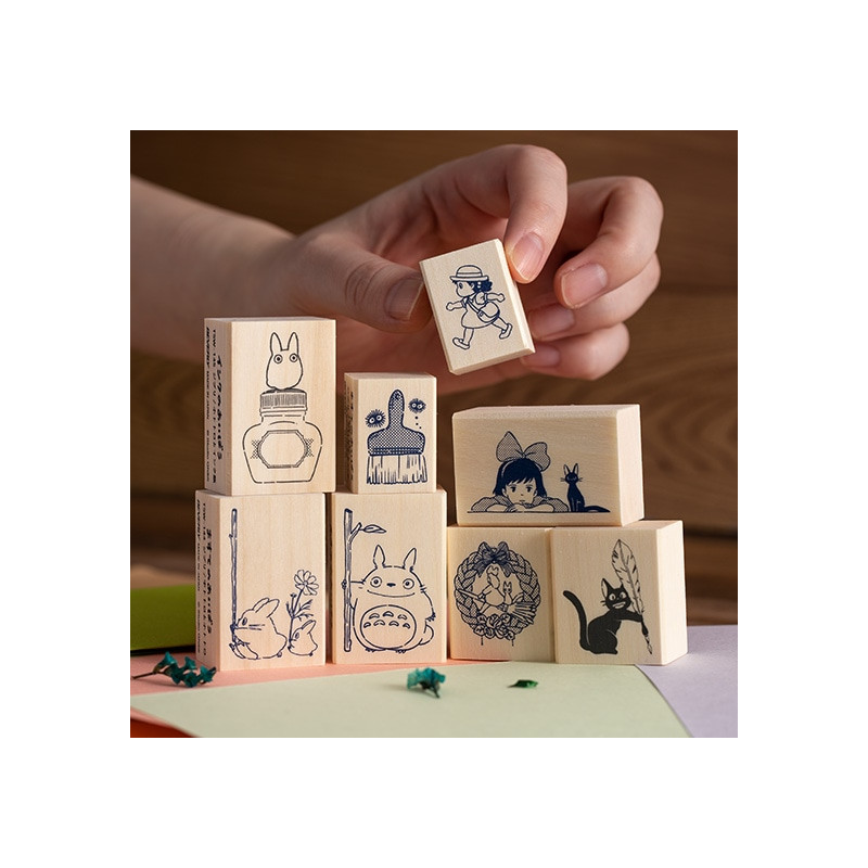 Small equipment - Totoro Wood stamp - My Neighbor Totoro