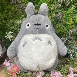 Peluches Classiques - Peluche Funwari Totoro Gris L - Mon Voisin Totoro