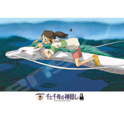 Puzzles - Puzzle 208P Haku dragon & Chihiro - Le Voyage de Chihiro