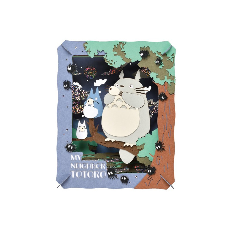 Théâtres de papier - Théâtre de papier Totoro joue de l’ocarina - Mon Voisin Totoro