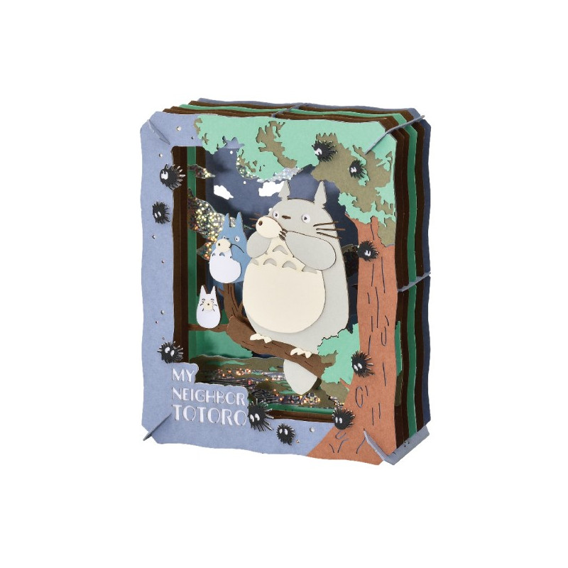 Théâtres de papier - Théâtre de papier Totoro joue de l’ocarina - Mon Voisin Totoro