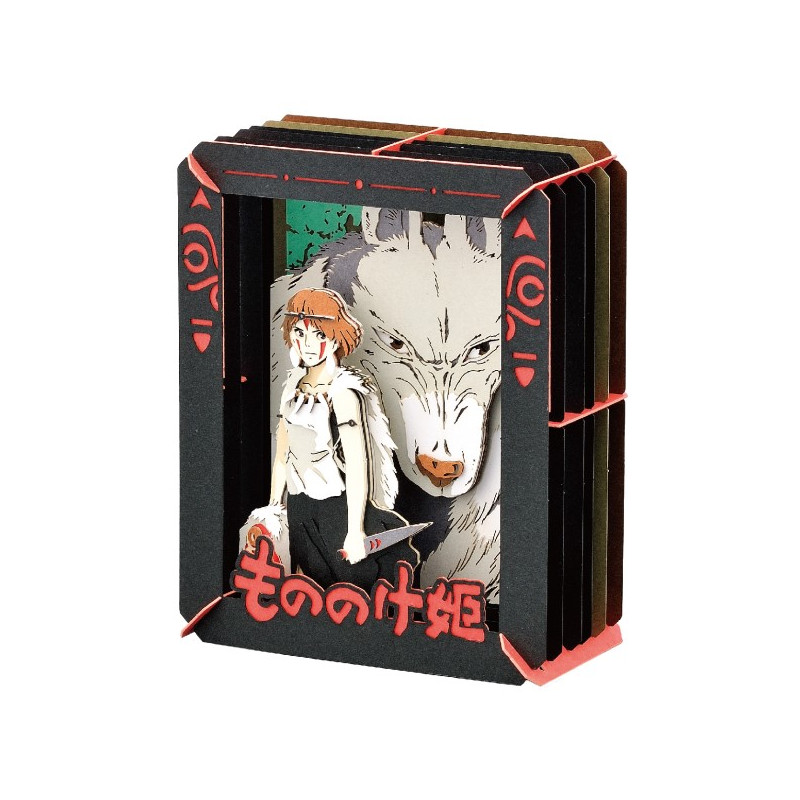 Théâtres de papier - Théâtre de papier San & Moro - Princesse Mononoké