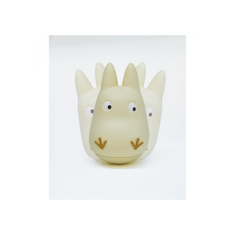 Jouets - Figurines Culbuto Totoro Blanc & Chatbus - Mon Voisin Totoro