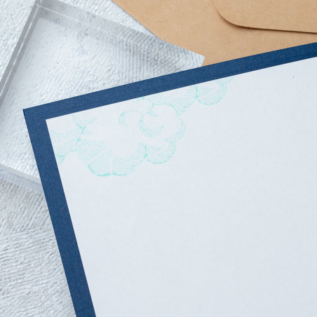 Postales y papel de cartas - Tarjeta de felicitación - El castillo en el cielo