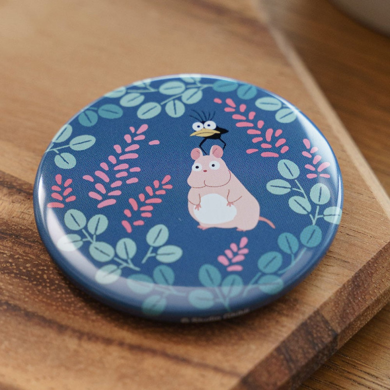 Badges - Badge Boh Mouse & Oiseau - Le Voyage de Chihiro