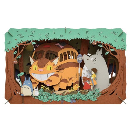 Théâtres de papier - Théâtre de papier L’arrivée du Chatbus - Mon Voisin Totoro