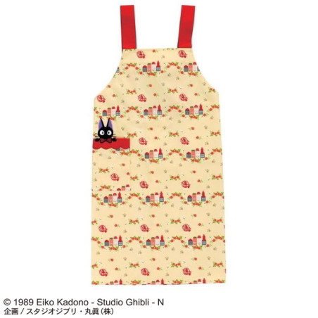 Kitchen and tableware - Jiji's Rose and House Apron 85x100 cm - Kiki's Delivery Service