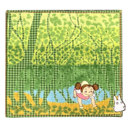 Linge de maison - Mini Serviette Mei Tunnel secret 25x25 cm - Mon Voisin Totoro