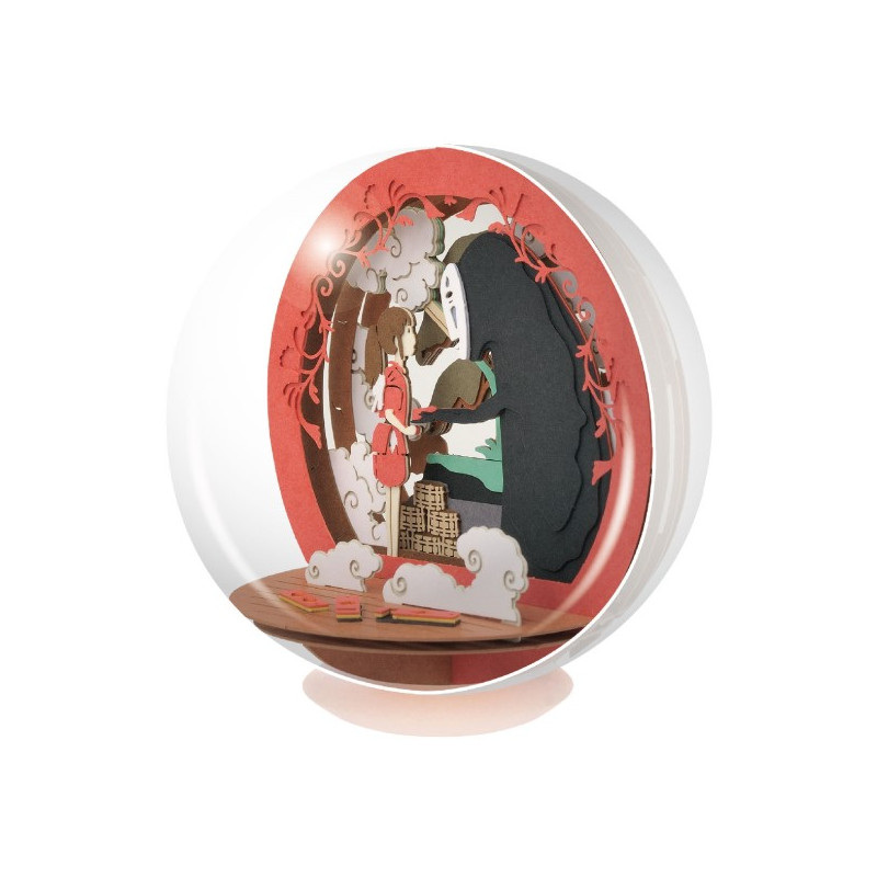 Teatros de papel - Esfera de teatro de papel Regalo de No-Face - El viaje de Chihiro