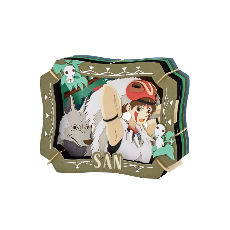 Théâtres de papier - Théâtre de papier San - Princesse Mononoké