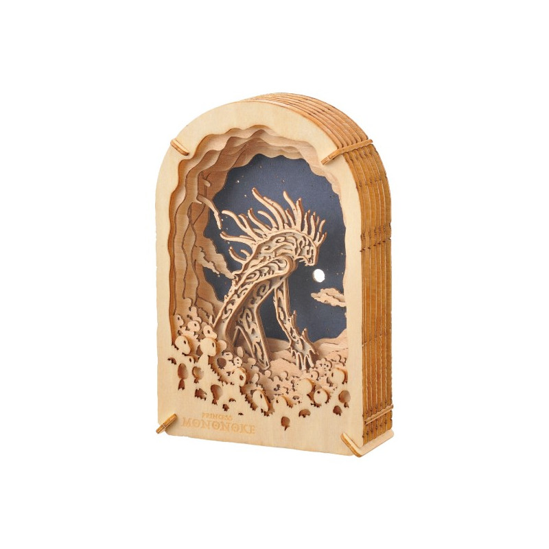 Théâtres de papier - Théâtre de papier Style bois Daidarabotchi - Princesse Mononoké