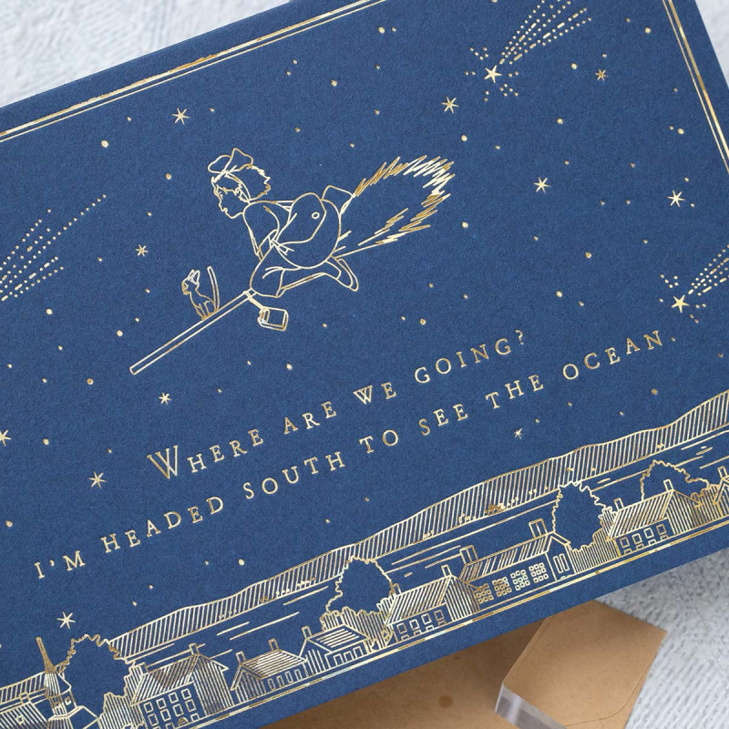 Cartes postales et Papier à lettres - Carte de vœux - Kiki la petite sorcière