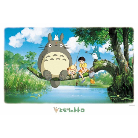 Puzzles - Puzzle 1000P Totoro Pêche - Mon Voisin Totoro