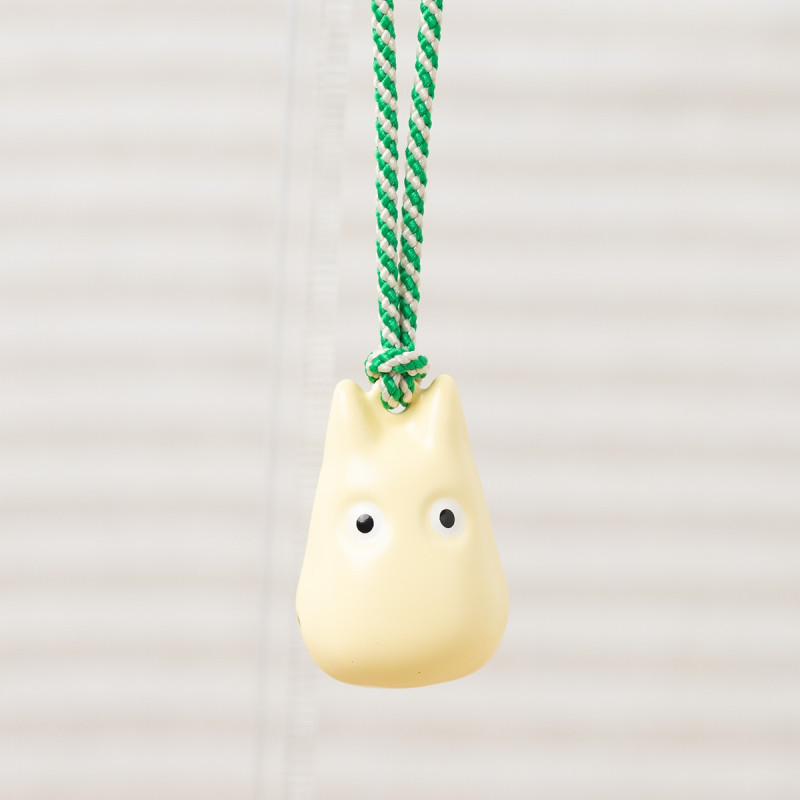 Straps - Strap Clochette Netsuke Totoro Blanc - Mon Voisin Totoro