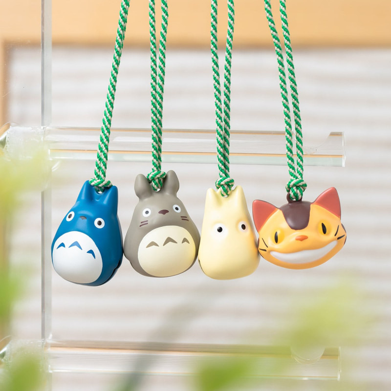 Straps - Strap Clochette Netsuke Totoro Blanc - Mon Voisin Totoro