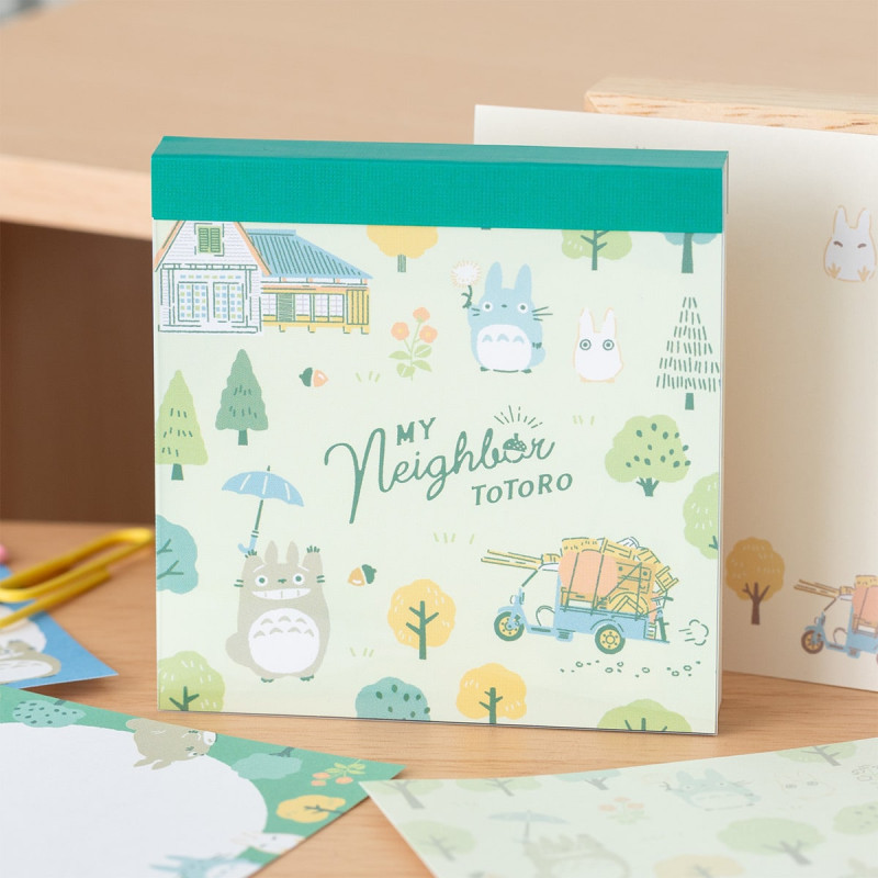 Petit matériel - Bloc mémo Totoro Forêt - Mon Voisin Totoro