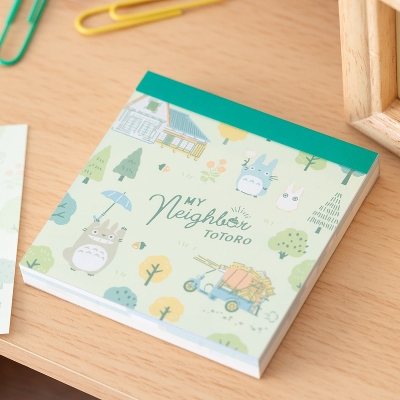 Petit matériel - Bloc mémo Totoro Forêt - Mon Voisin Totoro