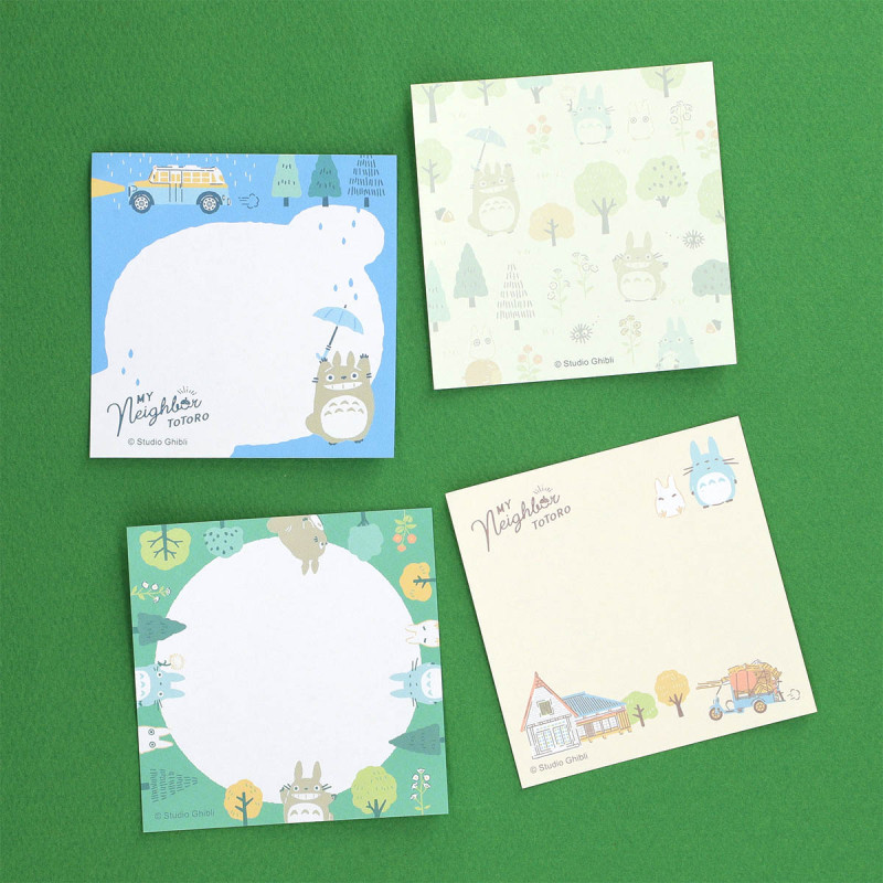 Petit matériel - Bloc mémo Totoro Forêt - Mon Voisin Totoro