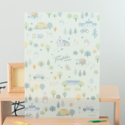 Petit matériel - Sous-main Totoro dans la forêt - Mon Voisin Totoro