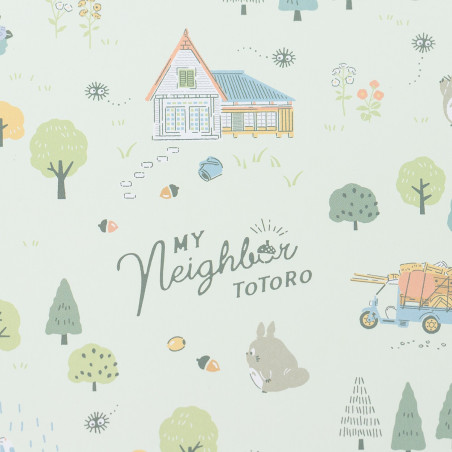 Carnets et Cahiers - Carnet de notes Totoro Forêt 18,2×25,7 cm - Mon Voisin Totoro