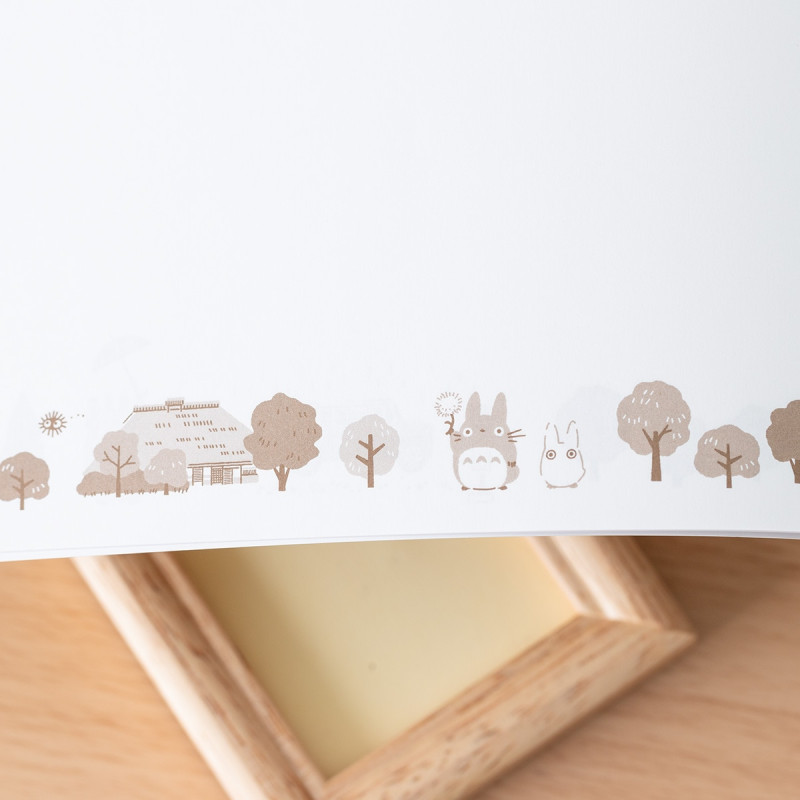 Carnets et Cahiers - Carnet de notes Totoro Forêt 18,2×25,7 cm - Mon Voisin Totoro