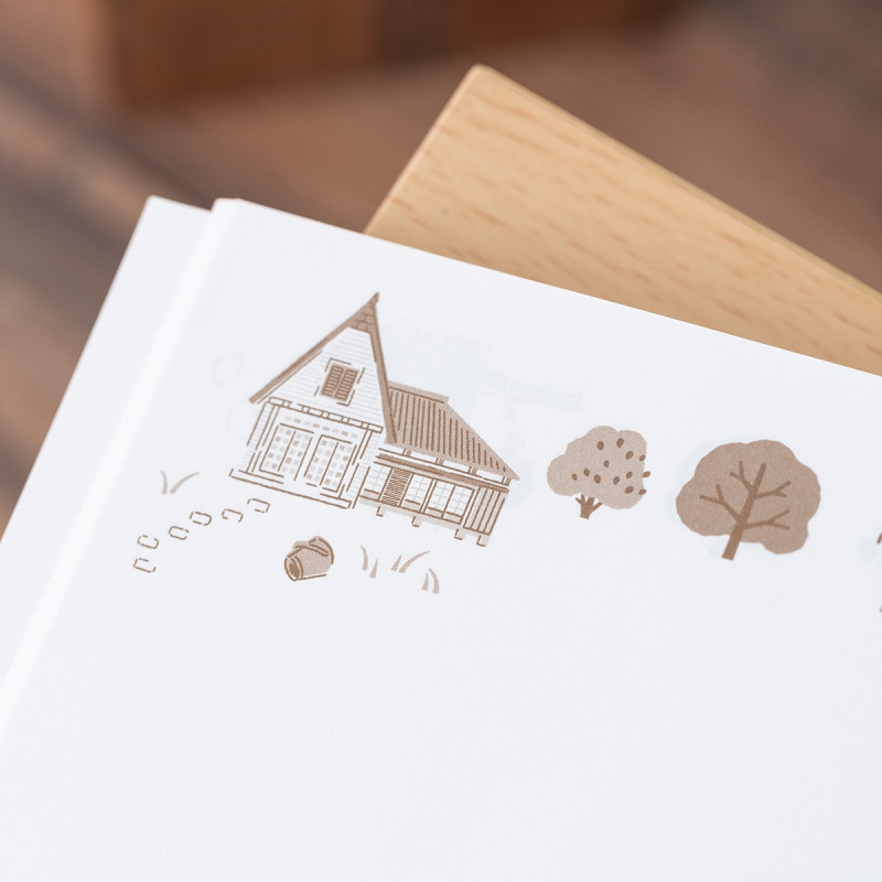 Carnets et Cahiers - Carnet de notes Totoro Forêt 18,2×25,7 cm - Mon Voisin Totoro