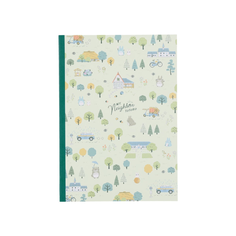 Carnets et Cahiers - Carnet de notes Totoro Forêt 18,2×25,7 cm - Mon Voisin Totoro