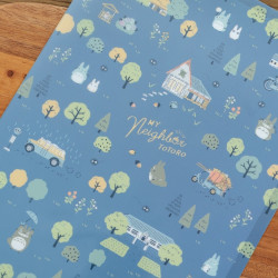 Classement - Chemise A4 Totoro Forêt couleur claire - Mon Voisin Totoro
