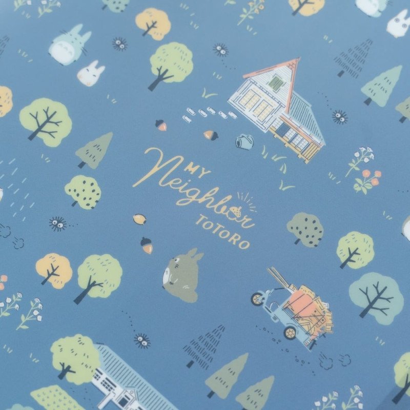 Classement - Chemise A4 Totoro Forêt couleur claire - Mon Voisin Totoro