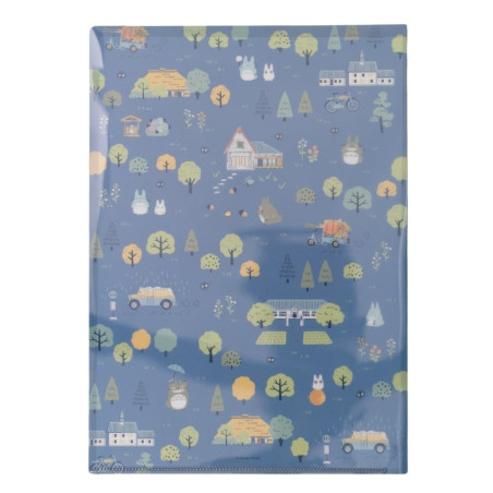 Classement - Chemise A4 Totoro Forêt couleur claire - Mon Voisin Totoro