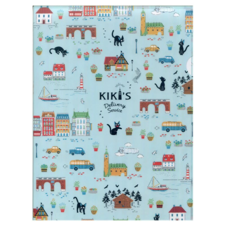 Classement - Chemise A4 Koriko Balade couleur foncée - Kiki la petite sorcière